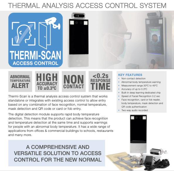 intelligent-security-fire, body temperature detection, themal analysis